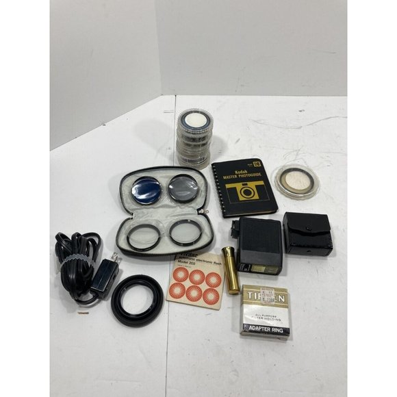 Vintage Vivitar Filter Lot With Hoya And Others See Photos Good Condition